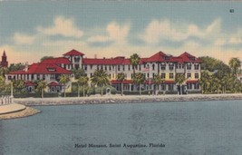 Hotel Monson Matanzas Bay St Augustine Florida FL Postcard D55 - £2.42 GBP