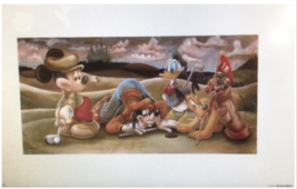 Disney Darren Wilson Mickey Mouse 18th Green Golf Art Print 16 x 20 More... - $47.90