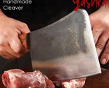 Heavy Duty Handmade Forged Butcher Knife Bones Chopper Manganese Steel C... - £38.31 GBP