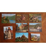 Vtg Lot 7 + 1x Accordion Postcards Castles &amp; Burgs NeuSchwanstein Marksb... - $177.59 MXN