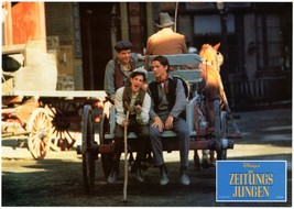 *Disney&#39;s NEWSIES (1992) Newsboys Christian Bale, Marty Belafsky &amp; Aaron... - $855.33 MXN