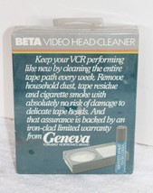 Geneva VCR-135 Beta Video Head Cleaner ~ New Unused ~ Nortronics Brand - $29.99