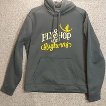 Fly Shop Of The Bighorns Wyoming Sweatshirt Mens Medium Fishing Outdoor ... - £12.50 GBP