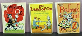 Wizard of Oz Land of Oz Patchwork Girl of OZ Book Lot Copyright 1956 Vintage - £31.13 GBP