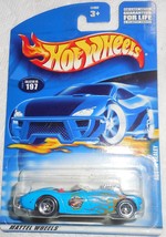 2001 Hot Wheels &quot;Austin Healey&quot; Collector #197 Mint Car On Sealed Card - £2.35 GBP