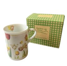 Tulips Floral Mug Marjolein Bastin Collection Coffee Cup Avon New In Box... - $13.80 CAD