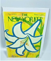 LOT OF 3 The New Yorker -  March 28,1964 - By Abe Birnbaum - Greeting Card - $7.91