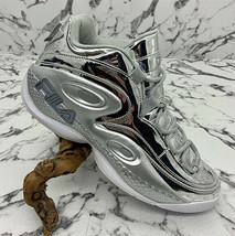 Men’s Fila Grant Hill 3 Metallic Silver Sneakers - $175.00