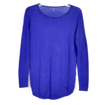 APT. 9 Light Weight Royal Blue Round Neck Sweater Size Small - £10.23 GBP