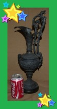 VINTAGE SPELTER EWER PITCHER DECANTER VASE JUG URN VASES JUGS URNS ORNAM... - $401.08