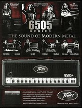 Peavey 6505 guitar amp 2010 ad Chimaira Trivium All That Remains Machine Head - £3.31 GBP