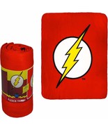 Fleece Throw Blanket - The Flash Logo - Lightweight Faux Fur Fleece Blan... - $353.67 MXN