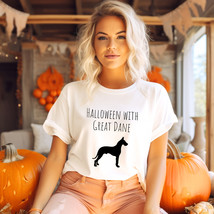 Great Dane Costume Carnival Tee, Dane-tastic Halloween Adventure, Hallow... - $9.59+