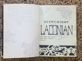 1968 Laconian Castro Valley High School Yearbook - $49.49