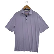 KJUS Polo Shirt Mens Large Purple Golf Performance Comfort Fit Tech Preppy - $31.96 CAD