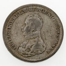 1817A German States Prussia 4 Groschen Silver Coin in VF, KM 394 - $107.45