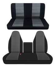 Fits Isuzu N series trucks Front 40/60 with console and solid Rear seat ... - $158.59