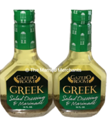 2 - Gazebo Room Greek Salad Dressing &amp; Marinade 16 oz ea Gluten Free 202... - £20.90 GBP