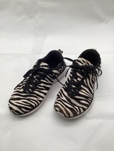 APL Iconic Pro Zebra Print Calf Hair Sneakers 6.5 - £32.04 GBP