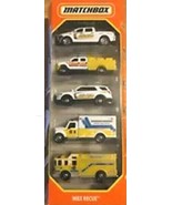 NEW 2021 MATCHBOX 1/64 SCALE NEW 5 PACK MXB RECUE [RESCUE]? BOONE COUNTY... - £20.32 GBP