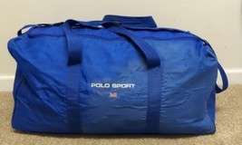 Vintage Polo Sport Ralph Lauren  Large Gym Duffle Weekender Bag VTG 1990s 90s - £20.45 GBP