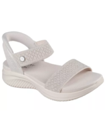 Skechers by Martha Stewart 164021 Natural SlipIns Comfort Low Wedge Sandal - $75.00
