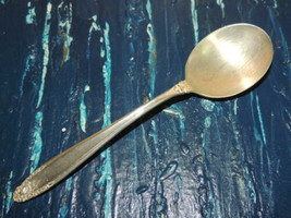 ONE International Sterling Silver Prelude Round Cream Soup Spoon 6 1/2&quot; 36 grams - £28.43 GBP