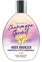 Champagne Stardust Double Shot 400X Bronzer Champagne/Peptide Shimmernov... - $37.95