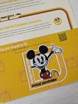 NEW Walt Disney World Annual Passholder Mickey Mouse Magnet Yellow WDW AP - $5.00