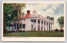 Mount Vernon VA Washington&#39;s Mansion Unposted c1906 Postcard J28 - $4.95