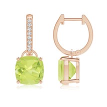 Authenticity Guarantee

ANGARA 4.03 Ct Cushion Peridot Drop Earrings with Dia... - $1,124.10