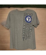 Texas Rangers Mens Large T Shirt MLB Major League Baseball Fan Merchandi... - $13.20