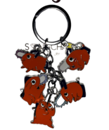 Pochita Metal Pendant Keychain Chainsaw Man - $185.88 MXN