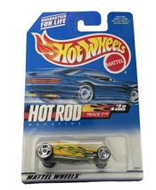 2000 Hot Wheels #006 Track T Hot Rod Magazine 2 Of 4 Yellow  Saw blades - £3.17 GBP