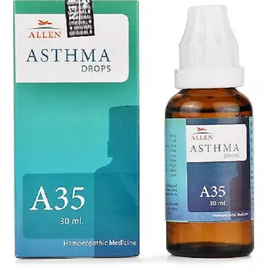 Allen A35 Asthma Drops (30ml) FREE SHIPPING - $12.49