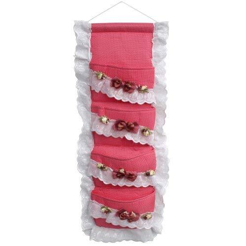 [Polka Dot & Bud Silk] Red/Wall Hanging/ Wall Organizers / Wall Baskets / Wall P