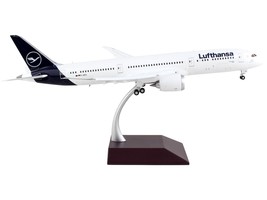 Boeing 787-9 Commercial Aircraft with Flaps Down &quot;Lufthansa&quot; White with ... - £143.33 GBP