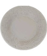 Four (4) Pioneer Woman ~ VINTAGE LACE ~ 8.75&quot; Dia. Stoneware TAUPE Salad... - $82.69 CAD