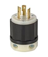 Leviton Locking Plug Nylon Indust. 20 Amp 3 Pole, 3 W Nema L 10 - 20 Pol... - $33.57 CAD