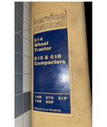 CAT Caterpillar 814 Wheel Tractor 815 816 Compactors Service Manual REG0... - $88.99