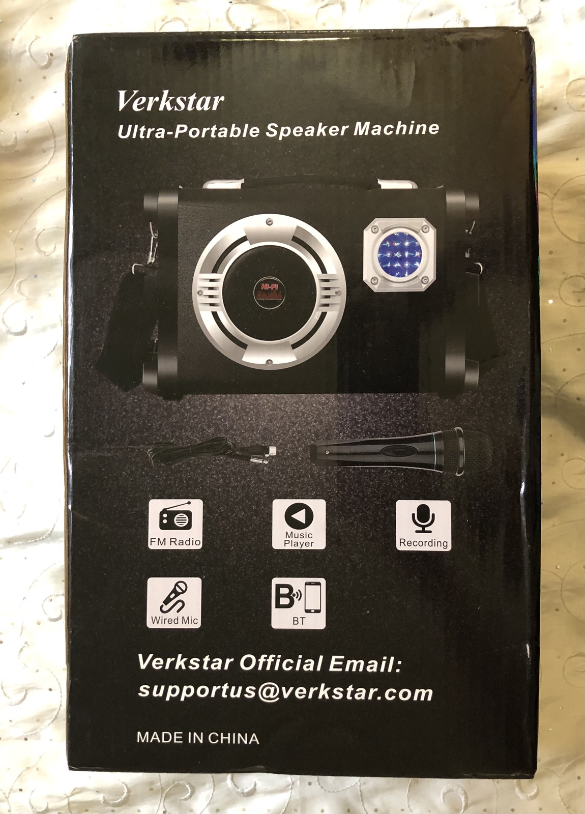 Primary image for Verkstar Speaker Machine Portable PA System Rechargeable Wireless Bluetooth Spea