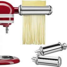 Pasta Maker Attachments Set,3-Piece Pasta Cutter Accessories Set Kenome - £41.40 GBP