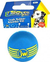 JW Pet ISqueak Ball Rubber Dog Toy Assorted Colors - £11.83 GBP+