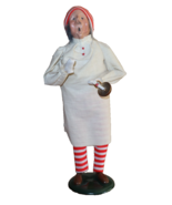 Byers Choice Carolers 1989 2nd Ed Christmas Carol Scrooge Candle Signed ... - $532.59 MXN