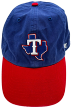 47 brand Texas Rangers State Logo MVP Adjustable cotton blue/red Cap OSFA - $330.26 MXN