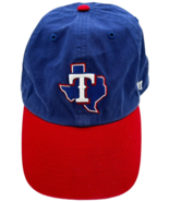 47 brand Texas Rangers State Logo MVP Adjustable cotton blue/red Cap OSFA - €15,22 EUR