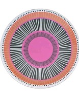 Four (4) BRYLANEHome ~ Melamine ~ ALMIRA ~ 10.5&quot; Multi-Colored Dinner Pl... - $643.13 MXN