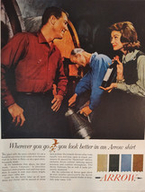 1960 Saturday Evening Post Ad Wherever You Go You Look Better in an ARRO... - $10.80