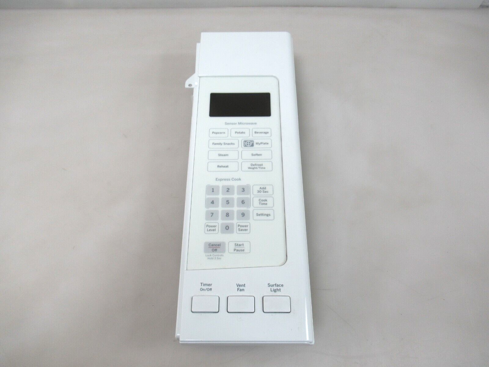 GE Microwave Control Panel w/Almond Overlay WB56X20634, No Board. Item image 2