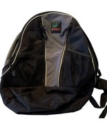 Vintage Kata Black And Grey Promotion Back Pack School Work Outdoor - $33.85 CAD